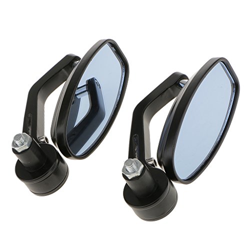 Product Cover Generic Universal Oval Rear View Mirror for Bikes