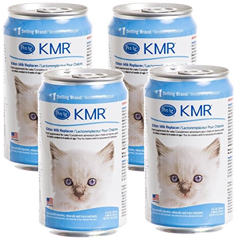 Product Cover (4-Pack) KMR Liquid Milk Replacer for Kittens and Cats, 8-Ounce Cans