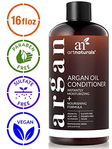 Product Cover ArtNaturals Argan Oil Hair Conditioner - (16 Fl Oz / 473ml) - Sulfate Free - Treatment for Damaged and Dry Hair - For All Hair Types - Safe for Color Treated Hair
