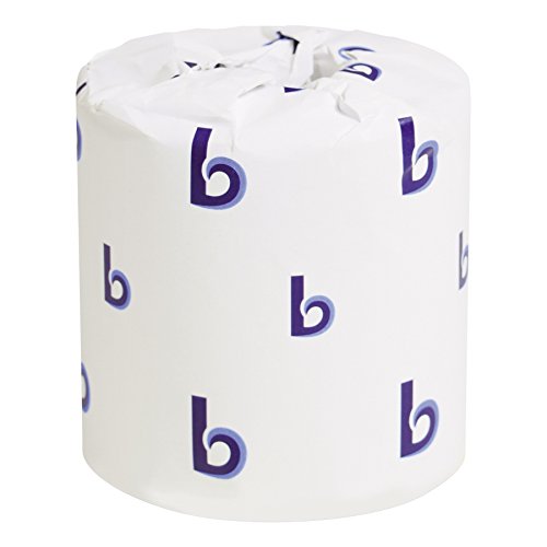 Product Cover Boardwalk BWK6144 Two-Ply Toilet Tissue, White, 4