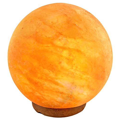 Product Cover Crystal Allies Natural Himalayan Salt Lamp with Bulb, Dimmer Cord