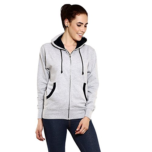 Product Cover GOODTRY G Women's Cotton Hoodies-Grey Melange