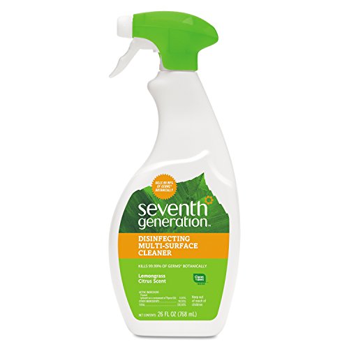 Product Cover Seventh Generation 22810CT Botanical Disinfecting Multi-Surface Cleaner, 26 oz Spray Bottle (Case of 8)