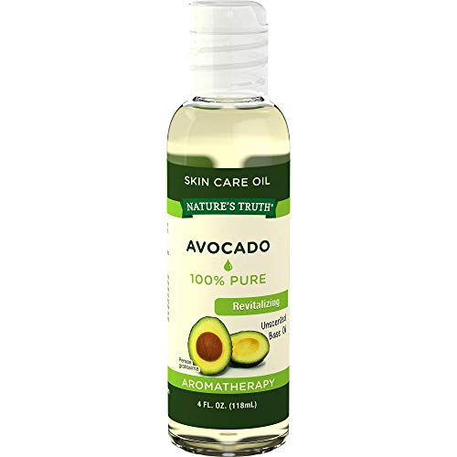 Product Cover Nature's Truth Cold Pressed Skin Care Base Oil, Avocado, 4 Fluid Ounce