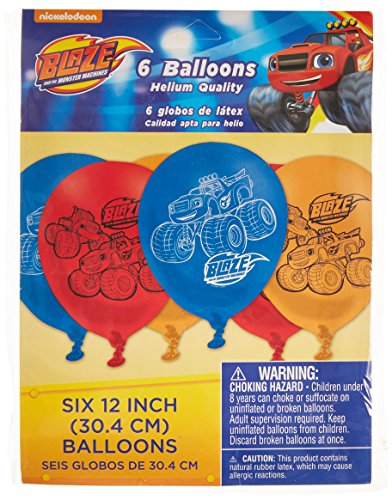 Product Cover Blaze and the Monster Machines Latex Balloons (6ct)