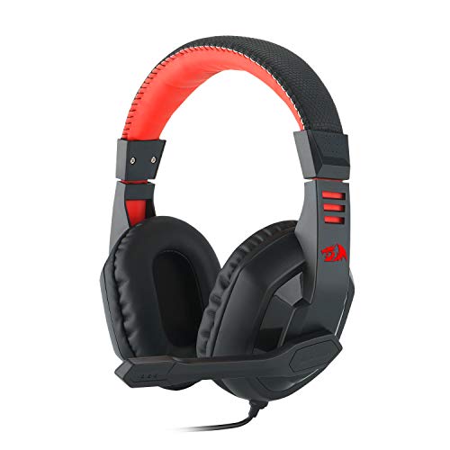 Product Cover Redragon H101 Gaming Headset, Wired Over Ear PC Gaming Headphones with Mic Built-in Noise Reduction, for PC, Laptop, Tablet, PS4, Xbox One