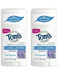 Product Cover Tom's Of Maine Long Lasting Deodorant Stick, Lavender, 2.25 Ounce (Pack of 2)