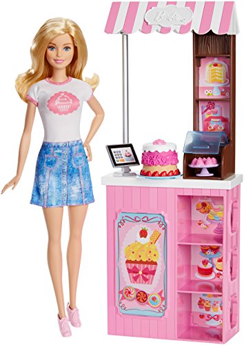 Product Cover Barbie Careers Bakery Shop Playset with Blonde Doll