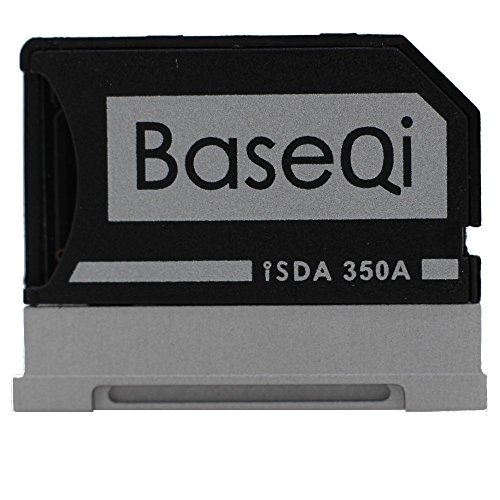 Product Cover BASEQI Aluminum MicroSD Adapter for Microsoft Surface Book & Surface Book 2 13.5