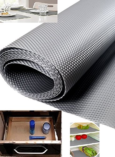 Product Cover Skywalk Multipurpose Textured Super Strong Anti-Slip Eva Ma, Size Full 5 Mtr Length(Color Silver Grey)