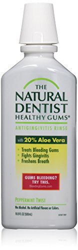 Product Cover Natural Dentist Healthy Gums Antigingivitis Rinse Peppermint Twist 16.9 Ounce (Pack of 2)