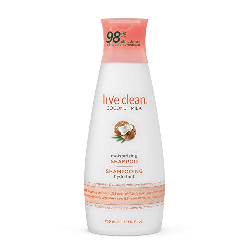Product Cover Live Clean Coconut Milk Moisturizing Shampoo, 12 oz.