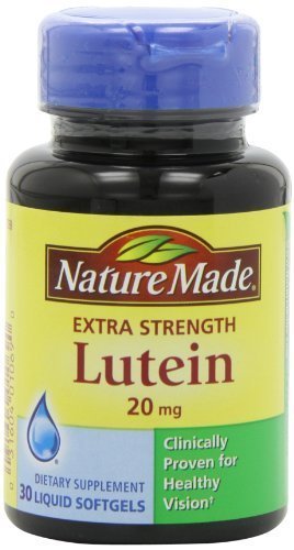 Product Cover Nature Made Extra Strength Lutein 20mg, 30 Softgels (Pack of 3) by Nature Made