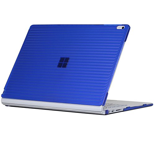 Product Cover mCover Hard Shell Case for Microsoft Surface Book Computer 1 & 2 (13.5-inch Display, Blue)
