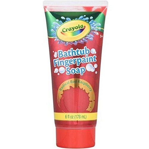 Product Cover Crayola Bathtub Fingerpaint Soap,Colors May Vary 6 oz (Pack of 6)