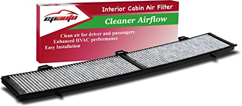 Product Cover EPAuto CP430 (CUK8430) Replacement for BMW Premium Cabin Air Filter includes Activated Carbon for 100 Series (2008-2013), 300 Series (2006-2013), 700 Series (2013), X1 (2013-2015)