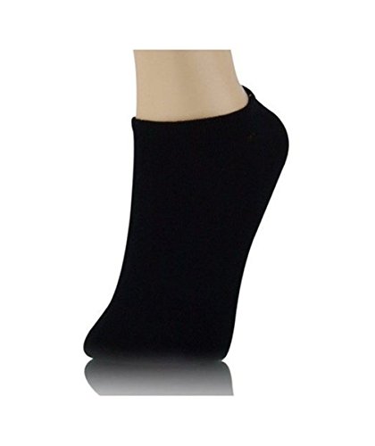Product Cover Davido Mens socks ankle low cut made in Italy 100% cotton 8 pairs black size 10-13