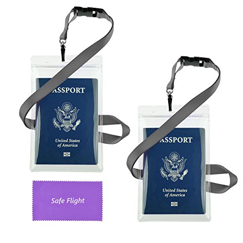 Product Cover Transparent Passport ID Badge Holder Extra Large 6x4
