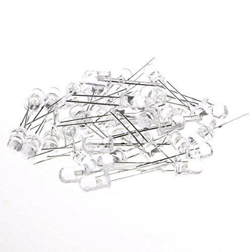 Product Cover Generic B00C743105 Component7 Light Emitting Diode, LED (5mm, White, 100 Pieces)