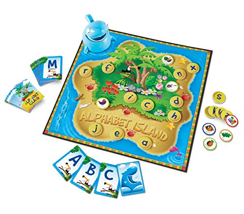 Product Cover Learning Resources Alphabet Island, Letter & Sounds Game, Language Development Toy, 2-4 Players, Ages 4+