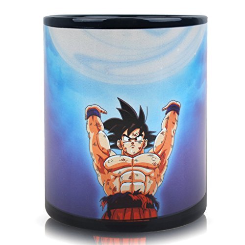 Product Cover Mino Cat Dragon Ball Z Color Changing Genki damaSpirit Bomb Goku Mug Coffee Mug Heat Reactive Mug by MinoCat