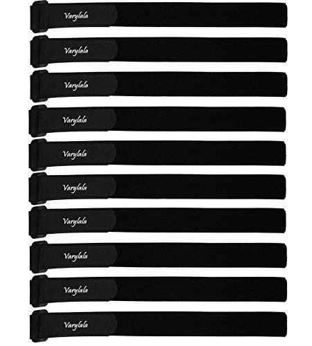 Product Cover Varylala 10 Pcs Versatile Hook and Loop Securing Straps Tie downs Fastening Stabilizer Straps (1