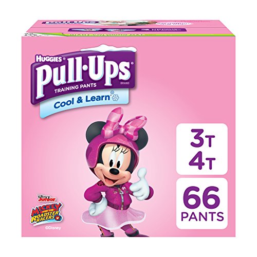 Product Cover Pull-Ups Cool & Learn Potty Training Pants for Girls, 3T-4T (32-40 Pound),66 Count (Packaging May Vary)