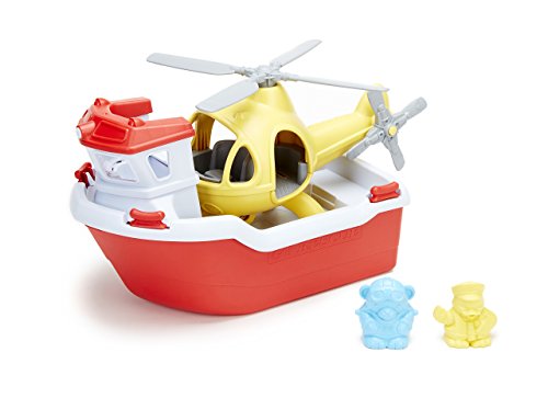 Product Cover Green Toys Rescue Boat with Helicopter