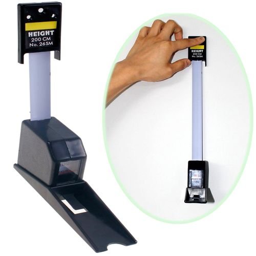Product Cover Stadiometer: Wall Mounted Height Meter Growth Ruler CM Metric (not feet/inches)