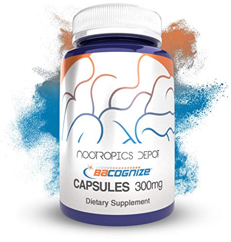 Product Cover BaCognize Bacopa Monnieri Capsules | 300mg | 120 Count | Ayurvedic Herb | Natural Nootropic | Supports Stress Management | Improves Memory, Cognition + Mood