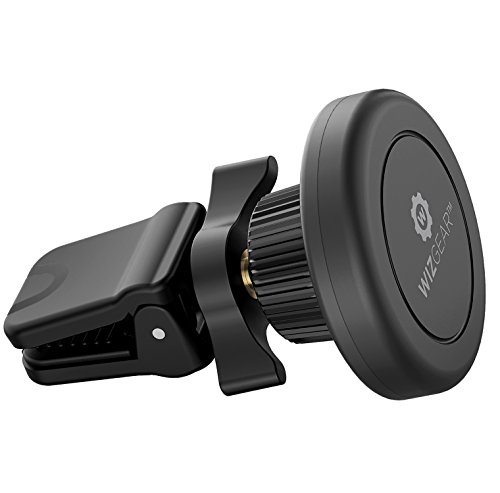 Product Cover Magnetic Mount, WizGear Universal Twist-Lock Air Vent Magnetic Car Mount Holder, for Cell Phones and Mini Tablets with Fast Swift-snap Technology (Twist Lock)