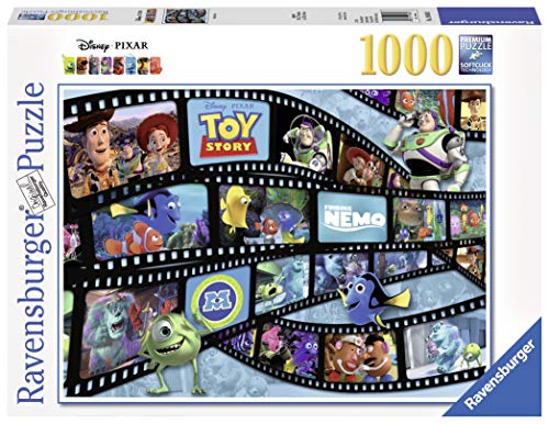 Product Cover Ravensburger Disney-Pixar: Movie Reel 1000 Piece Jigsaw Puzzle for Adults - Every piece is unique, Softclick technology Means Pieces Fit Together Perfectly