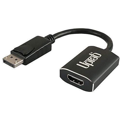 Product Cover UPTab DisplayPort 1.4 to HDMI 2.0b HDR Active Adapter Rev.B support displays up to 4k/UltraHD/4096x2160@60Hz (HDR) High Dynamic Range