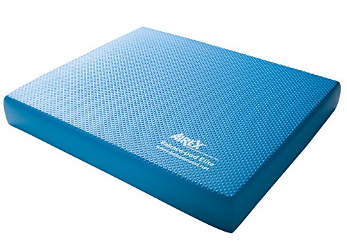 Product Cover Airex Elite Balance Pad Foam Board Stability Cushion Exercise Trainer for Balance, Stretching, Physical Therapy, Mobility, Rehabilitation and Core Strength Training 16 x 20 x 2.5, Elite Blue