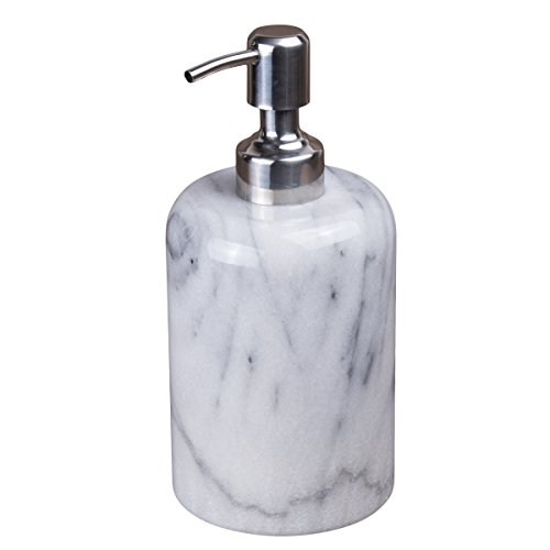 Product Cover Creative Home Natural Marble SPA Collection Lotion Liquid Soap Dispenser, 3