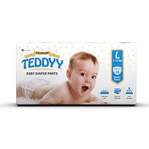 Product Cover Teddyy Large Diaper Pants (34 Counts)