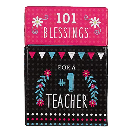 Product Cover 101 Blessings for a #1 Teacher Cards - A Box of Blessings