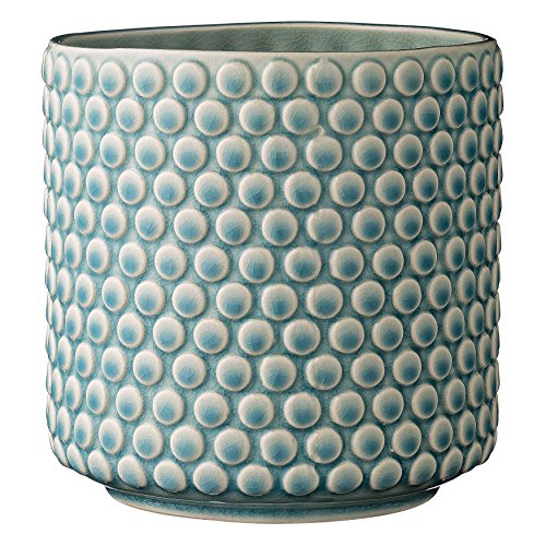 Product Cover Bloomingville A75100047 Sky Blue & Cream Stoneware Pot with Crackle Finish