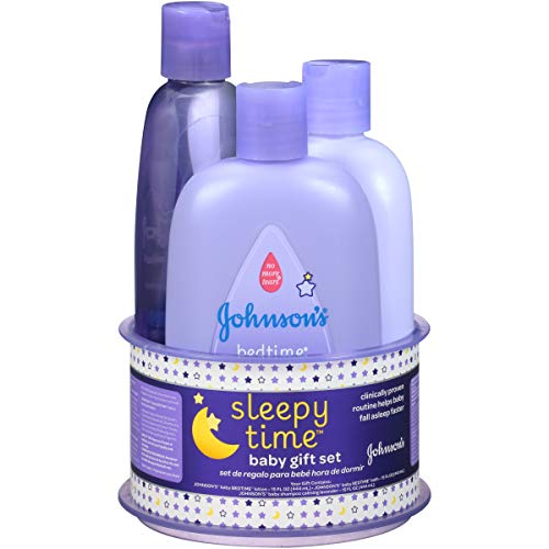Product Cover Johnson's Sleepy Time Baby Gift Set, 3 Items
