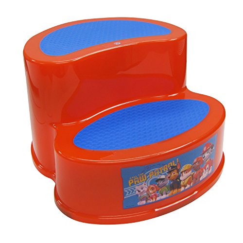 Product Cover Nickelodeon Paw Patrol 2-Step Transition Step Stool, Red/Blue