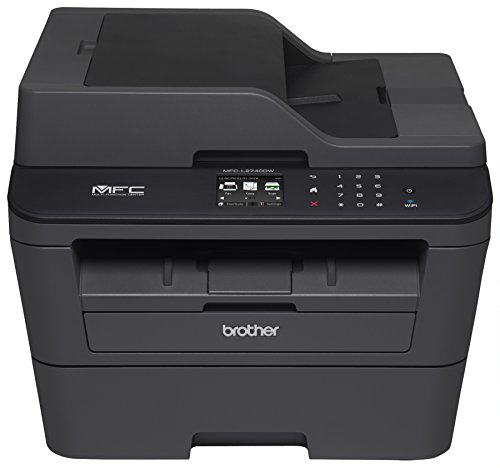 Product Cover Brother Printer MFCL2740DW Wireless Monochrome Printer with Scanner, Copier & Fax (Renewed)