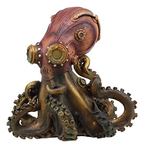Product Cover Ebros Steampunk Giant Kraken Octopus Marauder Statue 5.5