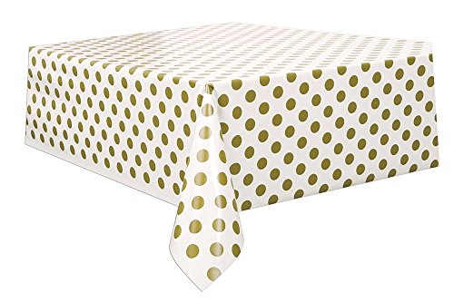 Product Cover Polka Dot Plastic Tablecloth, 108