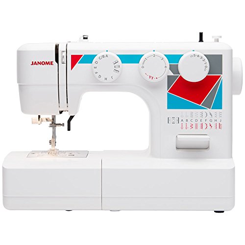 Product Cover Janome MOD-19 Easy-to-Use Sewing Machine with 19 Stitches, Automatic Needle Threader and 5-Piece Feed Dogs