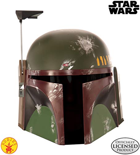 Product Cover Rubie's Men's Star Wars Boba Fett Mask, As shown, One Size
