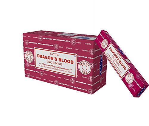 Product Cover Satya Champa Dragon's Blood Incense Stick, 12 Count
