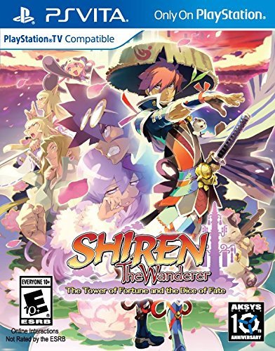 Product Cover Shiren The Wanderer: The Tower of Fortune and the Dice of Fate - PlayStation Vita