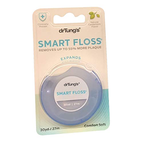 Product Cover Dr. Tung's Smart Floss, 30 yds, Natural Cardamom Flavor 1 ea Colors May Vary (Pack of 6)