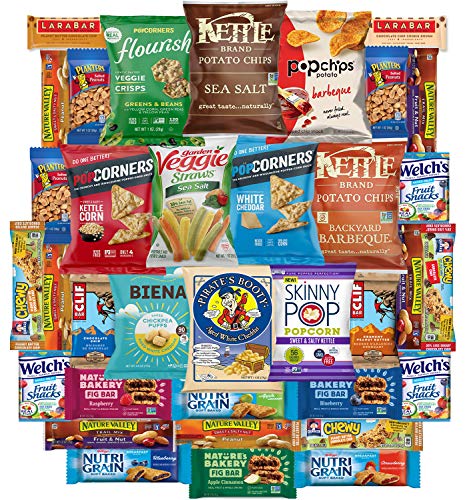Product Cover Ultimate Healthy Chips, Bars, Crackers & Snacks Care Package Variety Pack by Variety Fun (35 Count) by Variety Fun