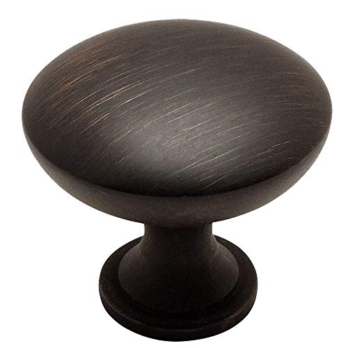 Product Cover Cosmas 5305ORB Oil Rubbed Bronze Traditional Round Solid Cabinet Hardware Knob - 1-1/4